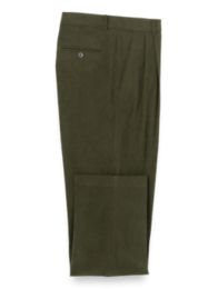 Men's 45% Wool Pleated Pant