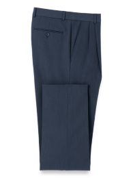 Pacelli Pleated Baggy Fit Royal Blue Dress Pants