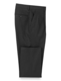 bpc bonprix collection Single Pleat Trousers In Blackwhite Striped