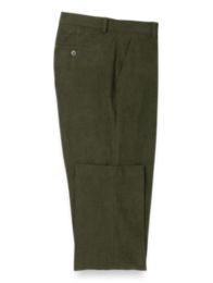 Olive green suit pants