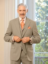 Wool Single Breasted Suit Jacket