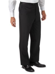 Flat Front Tuxedo Pant | Paul Fredrick