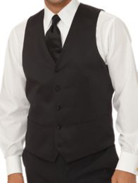 Satin Tuxedo Suit Vest
