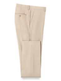 Cotton Stretch Twill Flat Front Pants – Paul Fredrick