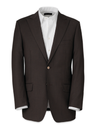 Curved Peak Lapel 3x6 Double Breasted Jacket