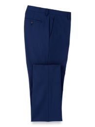 Bradley Steel Grey Luxury Wool Blend Suit Pants - Unhemmed –