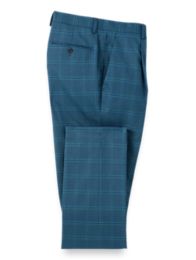 Bertini Royal Blue Dress Pant - Hensley's Big and Tall