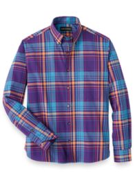 Mens christmas plaid dress on sale shirt