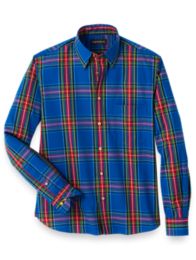 Buy OTIMO Blue & White Combination Checked Casual Shirt at