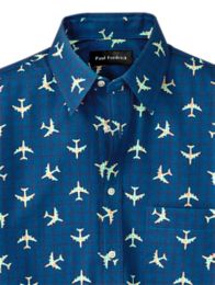 Airplane store print shirt