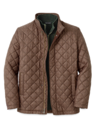 Orvis quilted clearance car coat