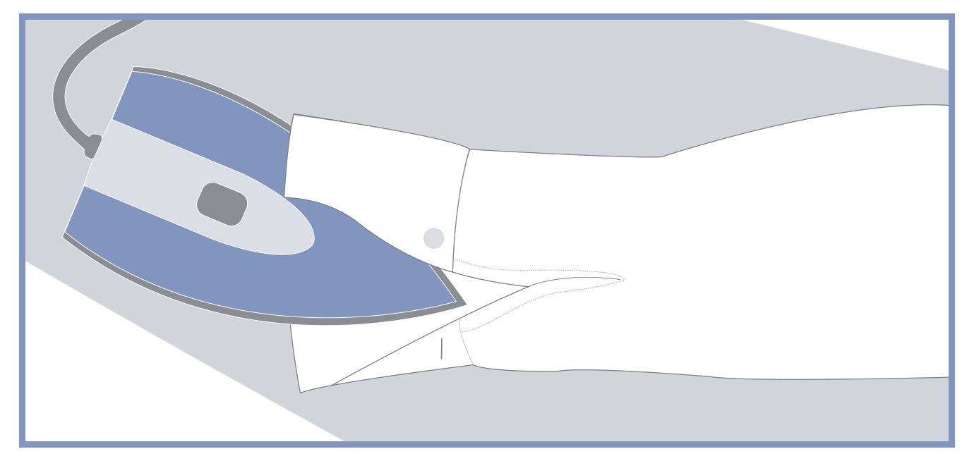 Ironing Dress Shirt Cuffs image