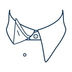 Hidden Buttondown Collar