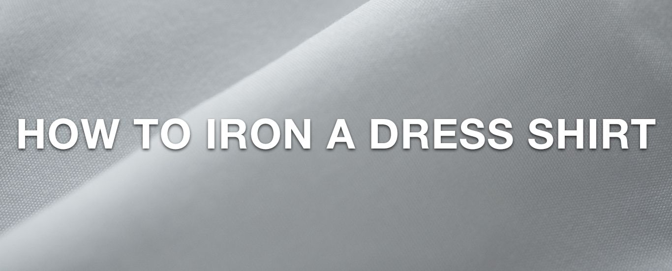 how to iron dress shirts hero image