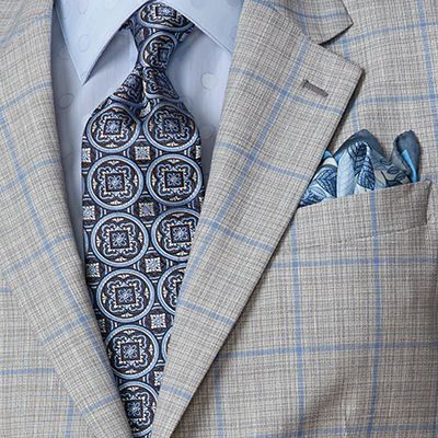 What to Wear to a Semi-Formal Wedding tie pattern image