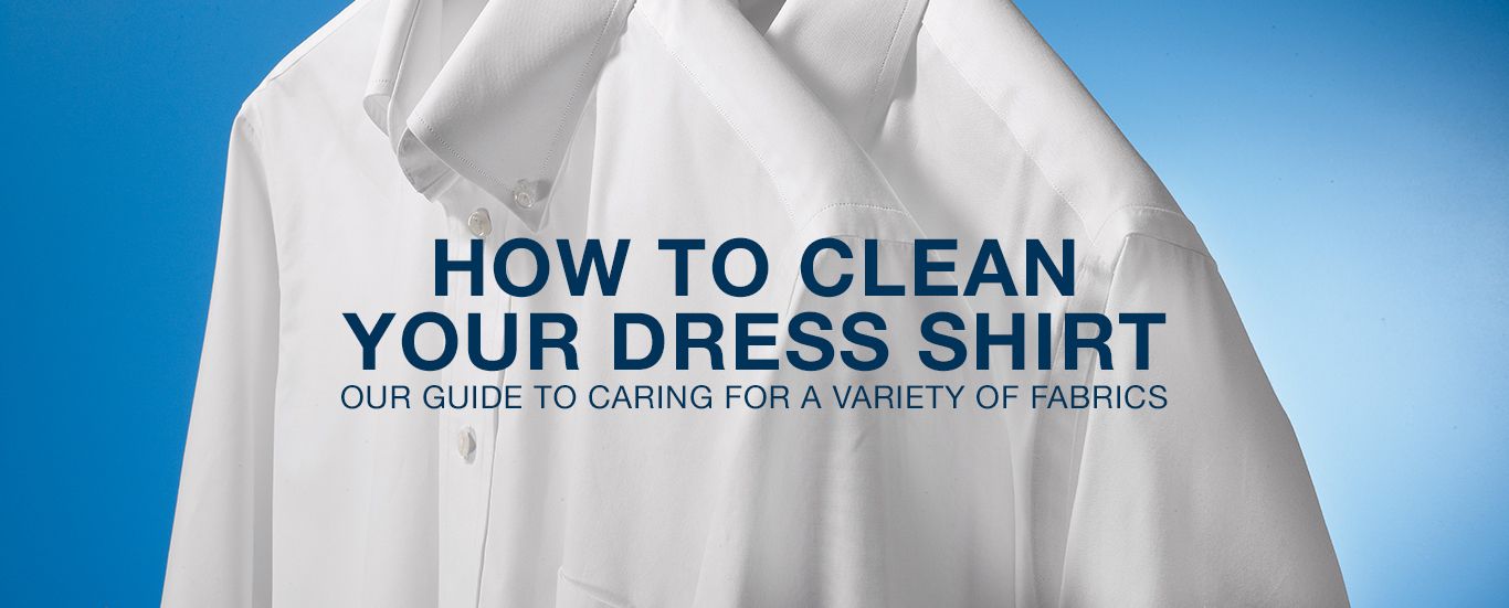 How to clean your dress shirts hero image